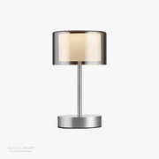 Bankamp, Akku Tischleuchte, Aluminium, Vorderansicht