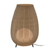 Aussenleuchte Amphora aus Rattan, dekorative Beleuchtung für Garten