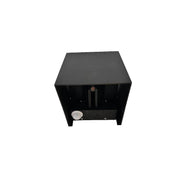 LUX-IT, Wandleuchte Bico Medium, Schwarz Sensor, moderne Außenbeleuchtung
