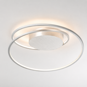 Bopp AT Spirale LED-Deckenleuchte Aluminium – Dim-to-Warm