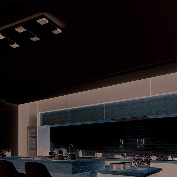 Bopp Plain LED-Deckenleuchte in einer Küche