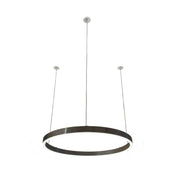 Braga, Pendelleuchte Loop 24V, 40cm Gunmetal, moderne Pendelleuchte