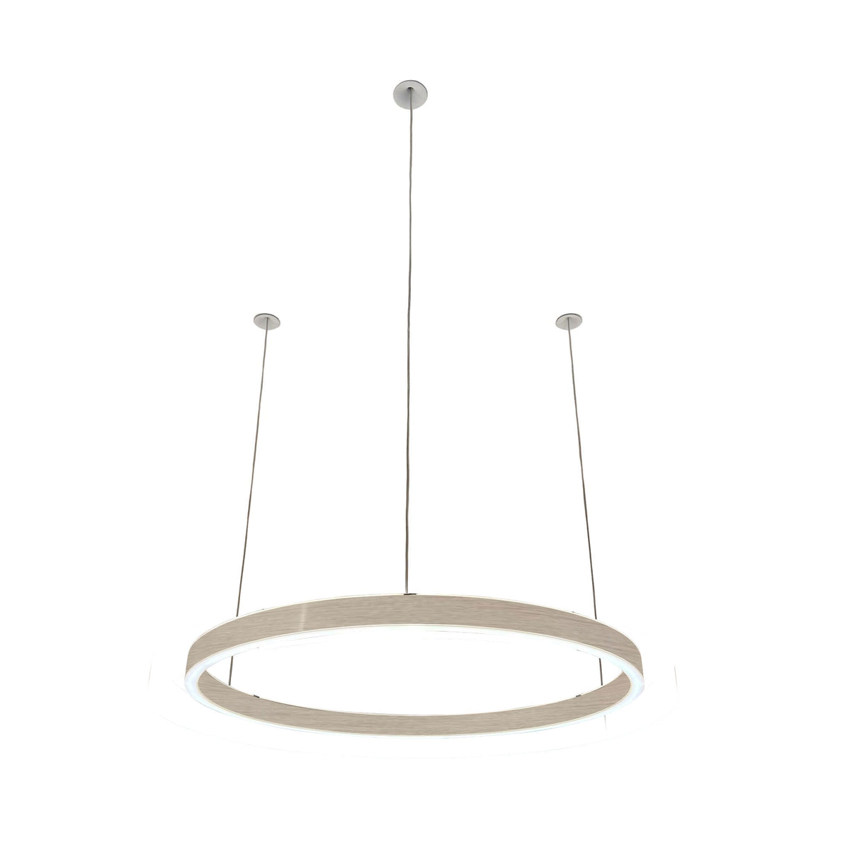 Braga, Pendelleuchte Loop 24V, 50cm Champagne, stilvolle Esstischbeleuchtung