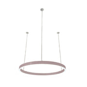 Braga, Pendelleuchte Loop 24V, 50cm Rose, stilvolle Pendelleuchte