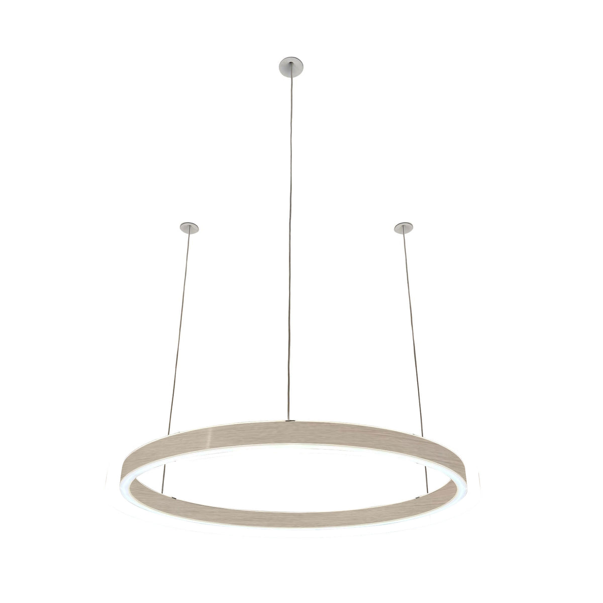 Braga, Pendelleuchte Loop 24V, 60cm Champagne, moderne Esstischbeleuchtung