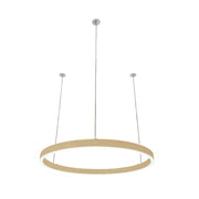 Braga, Pendelleuchte Loop 24V, 60cm Gold, hochwertige Pendelleuchte