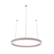 Braga, Pendelleuchte Loop 24V, 60cm Rose, stilvolle Pendelleuchte