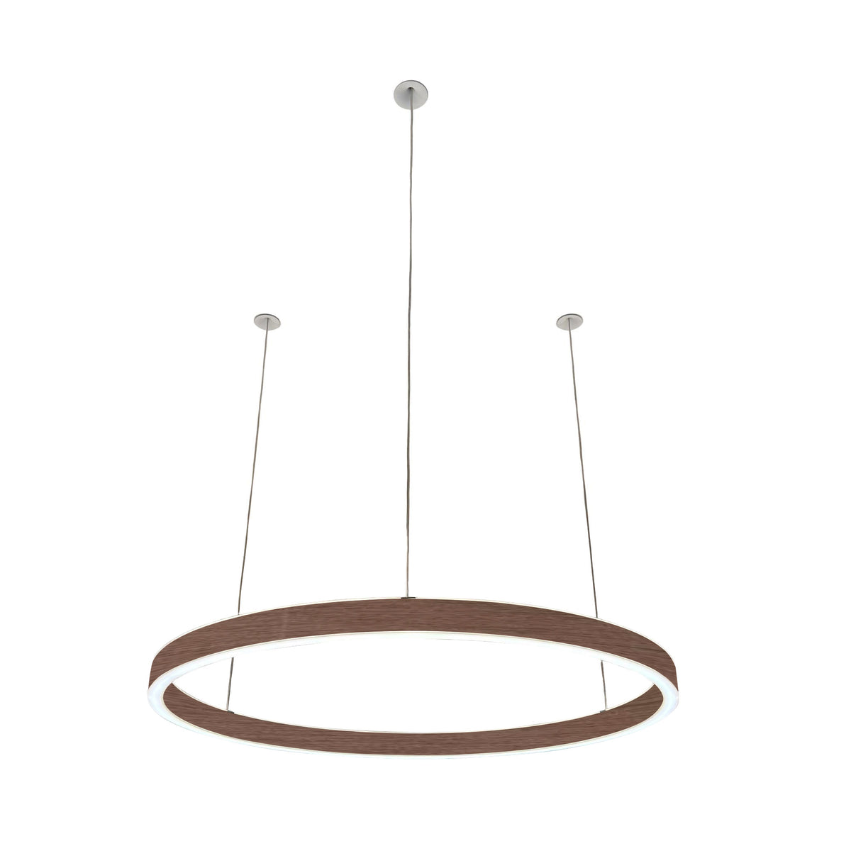 Braga, Pendelleuchte Loop 24V, 75cm Bronze, stilvolle Pendelleuchte