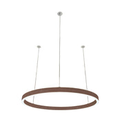 Braga, Pendelleuchte Loop 24V, 75cm Bronze, stilvolle Pendelleuchte