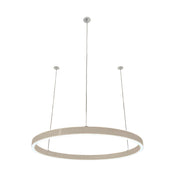 Braga, Pendelleuchte Loop 24V, 75cm Champagne, moderne Lichtlösung