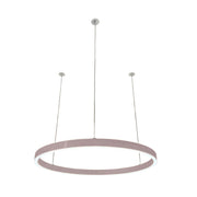Braga, Pendelleuchte Loop 24V, 75cm Rose, stilvolle Raumbeleuchtung