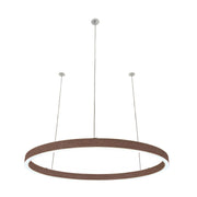 Braga, Pendelleuchte Loop 24V, 90cm Bronze, moderne Esstischbeleuchtung