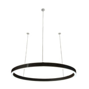Braga, Pendelleuchte Loop 24V, 90cm Schwarz, moderne Pendelleuchte