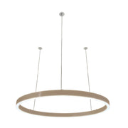 Braga, Pendelleuchte Loop 24V, 90cm Taupe, hochwertige Esstischbeleuchtung