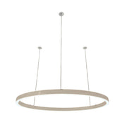 Braga, Pendelleuchte Ovally 24V, 105cm Champagne, stilvolle Pendelleuchte