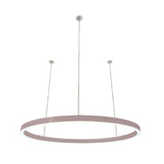 Braga, Pendelleuchte Ovally 24V, 105cm Rose, stilvolle Lichtlösung