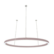 Braga, Pendelleuchte Ovally 24V, 140cm Rose, stilvolle Pendelleuchte