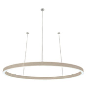Braga, Pendelleuchte Ovally 24V, 190cm Champagne, moderne Esstischbeleuchtung