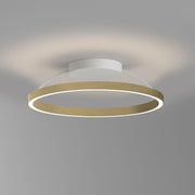 Braga, Deckenleuchte Loop, 50cm Gold, moderne Deckenbeleuchtung