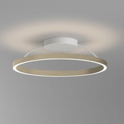 Braga, Deckenleuchte Loop, 60cm Champagne, hochwertige Lichtlösung