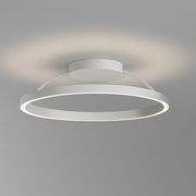 Braga, Deckenleuchte Loop, 60cm Weiss, moderne Deckenbeleuchtung
