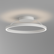 Braga, Deckenleuchte Loop, 60cm Weiss, moderne Deckenleuchte