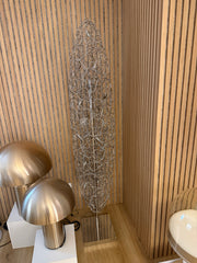 Brand van Egmond Crystal Waters Stehleuchte Nickel – Ausstellungsstück