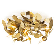 Brand van Egmond KELP Deckenleuchte Gold – skulpturale Messingelemente