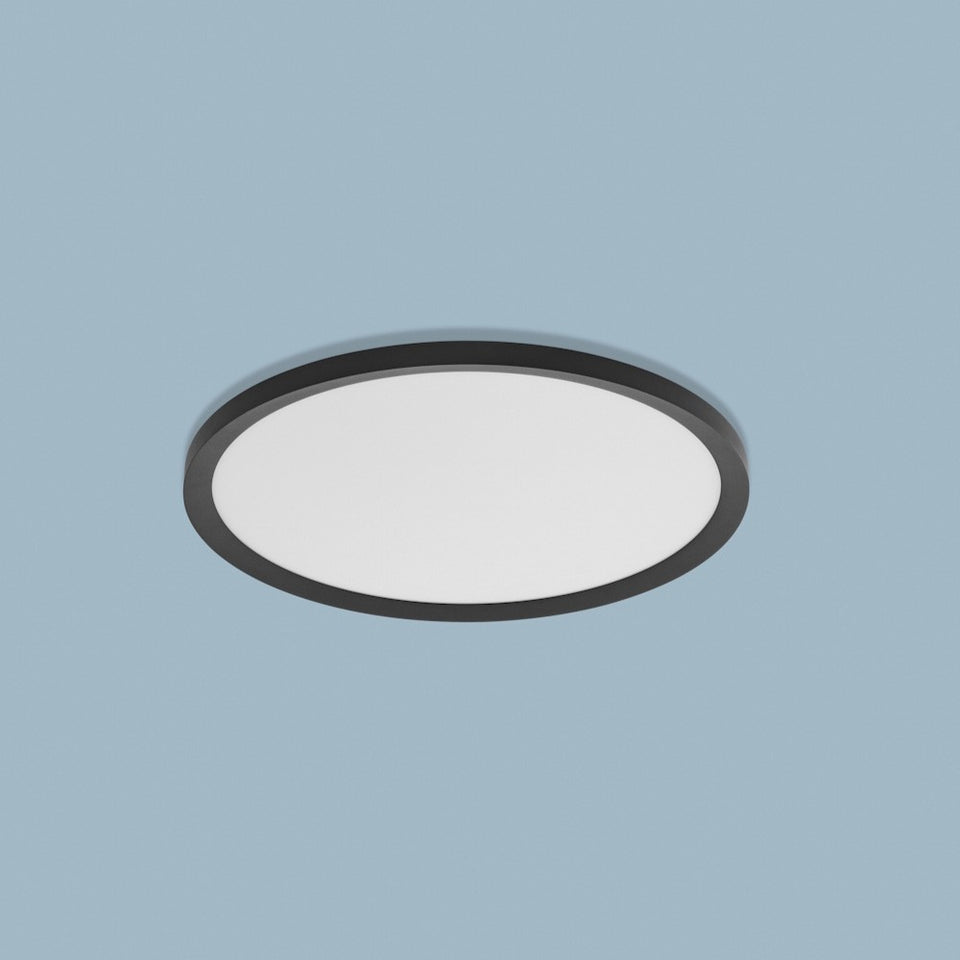Lupia Licht, Deckenleuchte Calma, 30cm Schwarz, stilvolle Deckenbeleuchtung