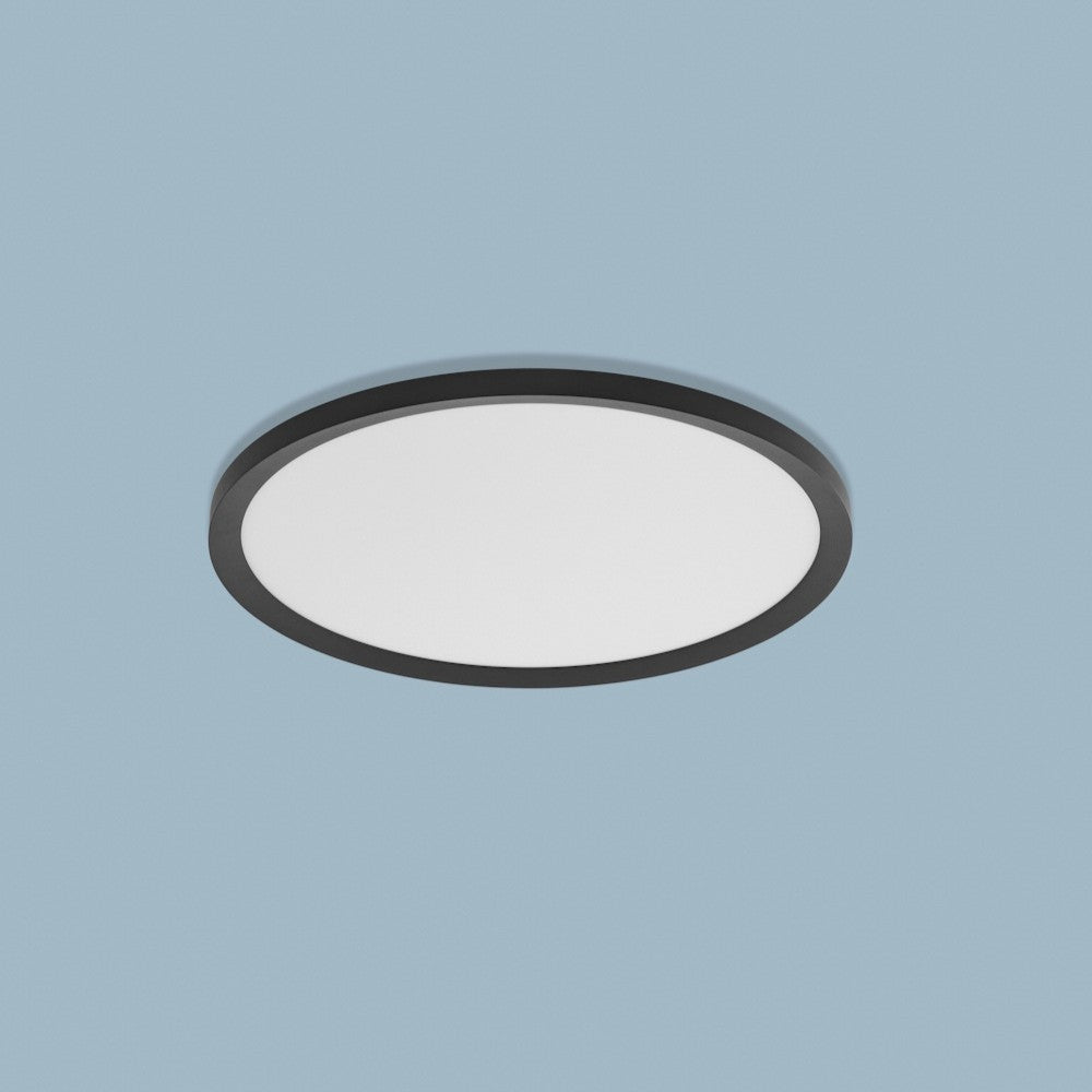 Lupia Licht, Deckenleuchte Calma, 40cm Schwarz, moderne Raumbeleuchtung