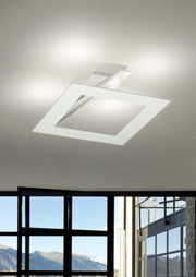 Casablanca Whizz XL LED-Deckenleuchte montiert im Wohnraum