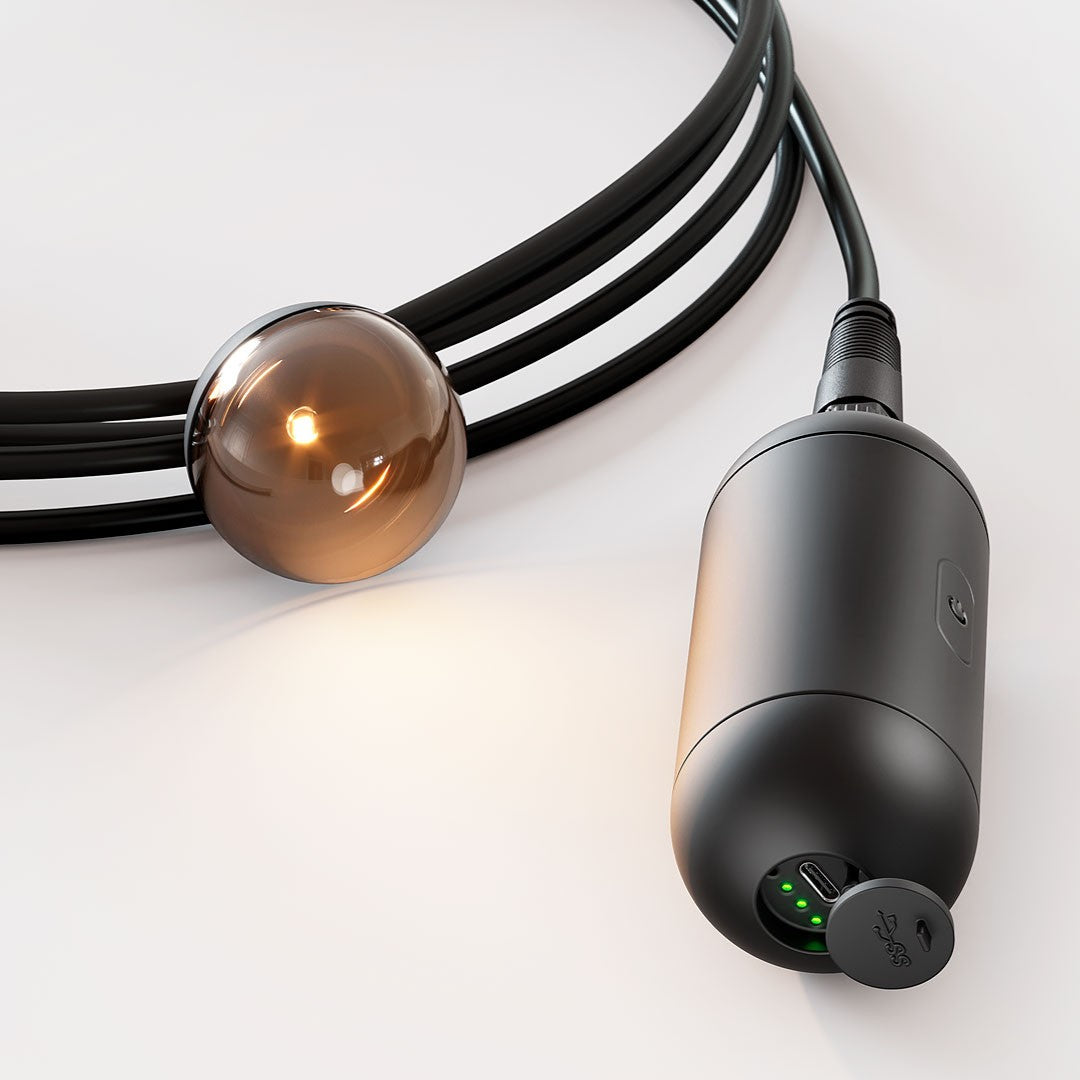 Akku-Lichterkette Cherry Bubbls Powerbank | IP44.de