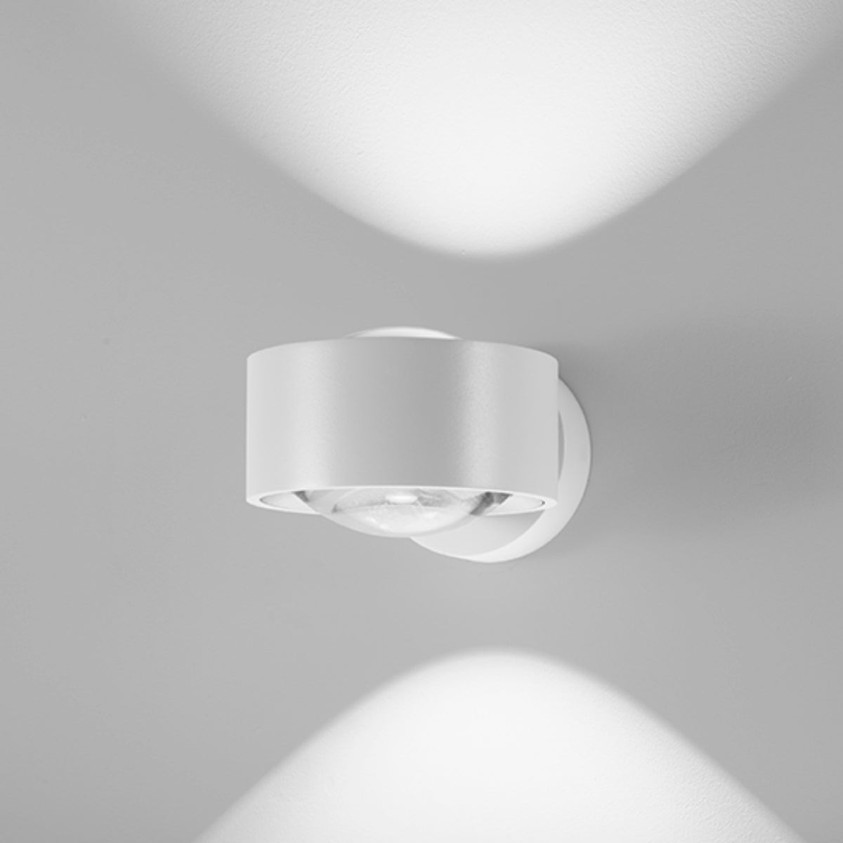 DLS Lighting, Clippo Optic Wandleuchte, Weiss, moderne Lichtlösung