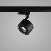 DLS Lighting, 3-Phasenstromschienenstrahler Clippo S, Schwarz, professionelle Schienenbeleuchtung