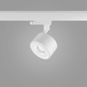 DLS Lighting, 3-Phasenstromschienenstrahler Clippo S, Weiss, moderne Akzentbeleuchtung