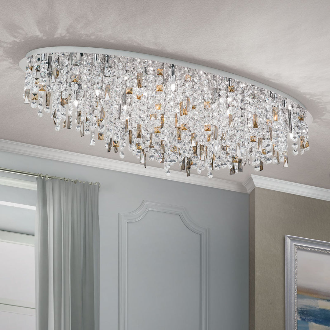 Crystalriver 21-Bulb Ceiling Light