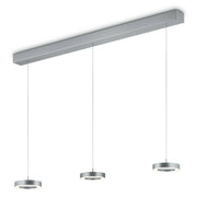 GKS Knapstein, Pendelleuchte Daja, Nickel 3-flammig, Produktbild