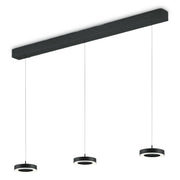 GKS Knapstein, Pendelleuchte Daja, Schwarz 3-flammig, Produktbild