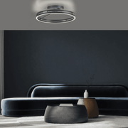 Loop Deckenleuchte - dimmbare LED-Deckenlampe im Wohnzimmer, modernes Design