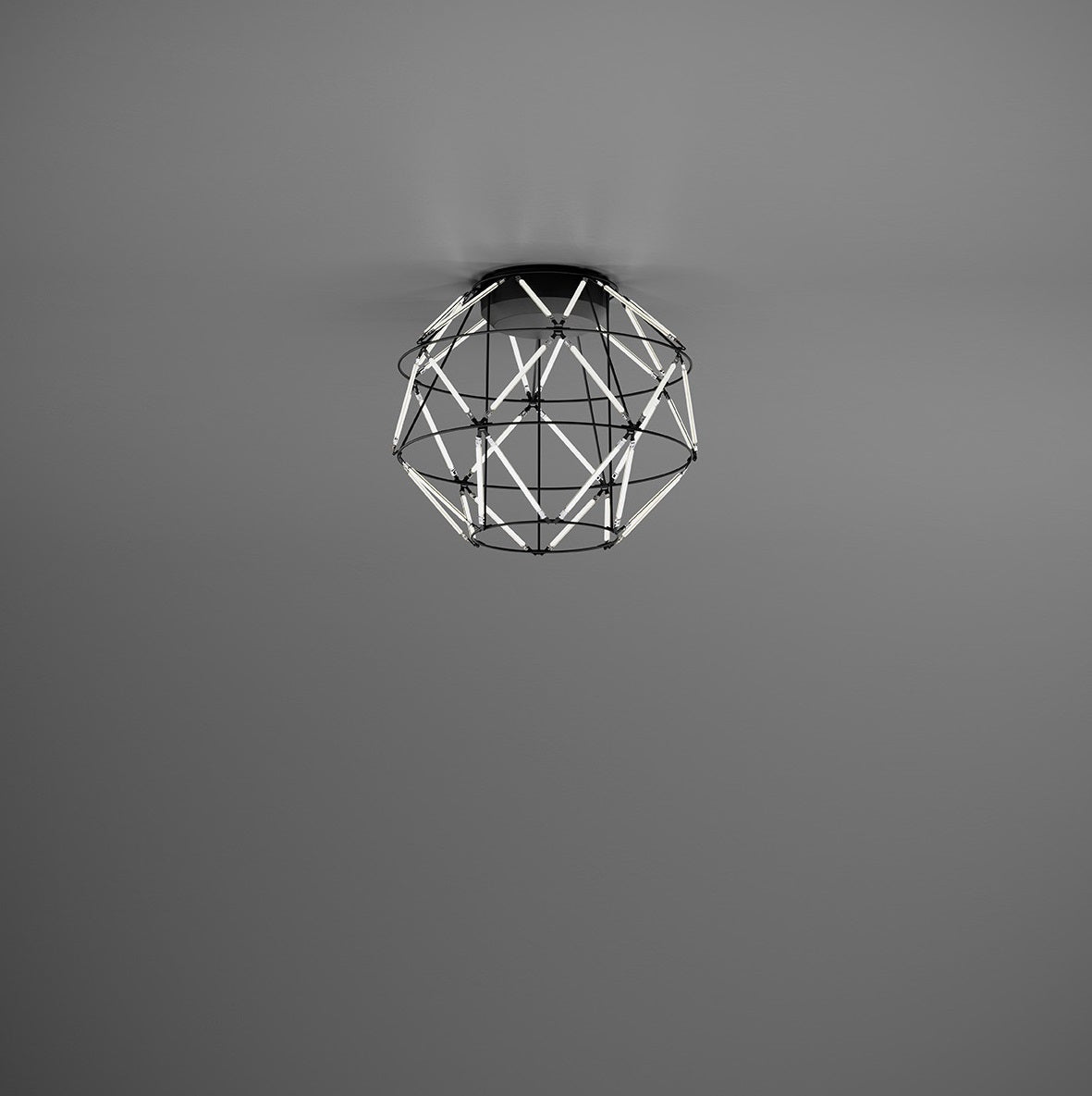 Urban Lighting, Deckenleuchte Euclide, 35cm Schwarz, moderne Lichtlösung
