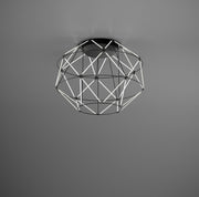 Urban Lighting, Deckenleuchte Euclide, 56cm Schwarz, stilvolle Deckenbeleuchtung