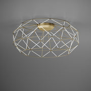 Urban Lighting, Deckenleuchte Euclide, 92cm Gold, stilvolle Raumbeleuchtung