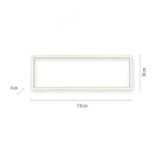 Pure, Deckenleuchte Lines Square, 110cm Skizze, technische Lichtplanung