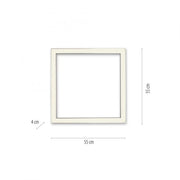 Pure, Deckenleuchte Lines Square, 55cm Skizze, professionelle Lichtplanung