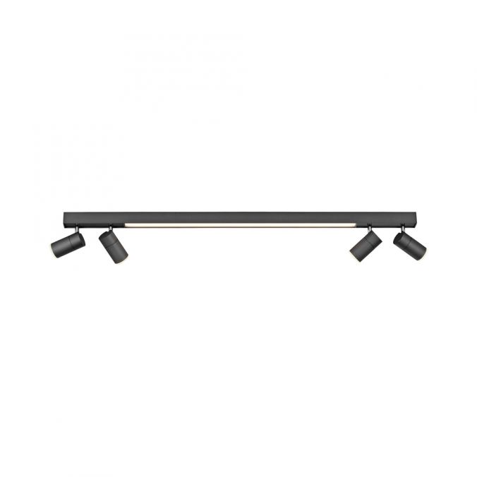 Pure, Deckenleuchte Lines Spot, Anthrazit, moderne Deckenleuchte