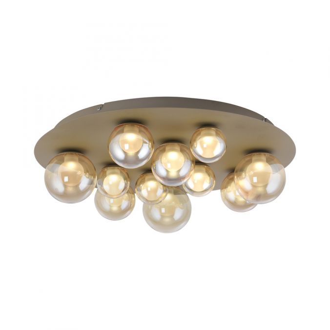 Pure, Deckenleuchte Popup, Bronze, moderne Deckenleuchte
