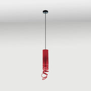 Artemide, Pendelleuchte Decompose rot Ausstellungsstück, Rot, Produktbild