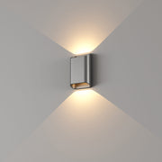 Artdelight, Wandleuchte Diaz Up/Down, Gunmetal S, stilvolle Außenbeleuchtung