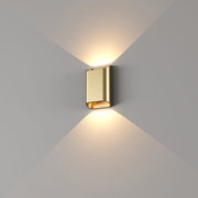 Artdelight, Wandleuchte Diaz Up/Down, Gold gebürstet S, hochwertige Lichtlösung