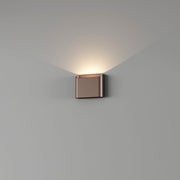 Artdelight, Wandleuchte Diaz Single, Bronze, hochwertige Außenbeleuchtung